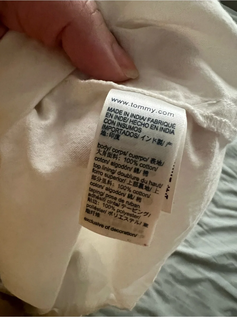 Tommy Hilfiger Toddler girls white dress 5T